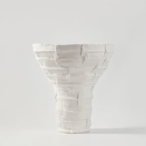 Ponderosa Vase Ivory